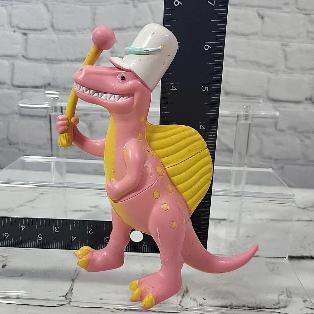 Dinosaur Train Marching Band Conductor Pink T-Rex Action Figure By Ankyo